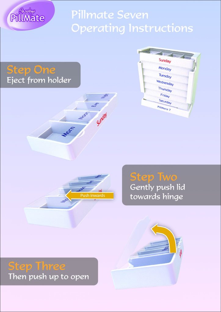 Pillmate Seven Instructions