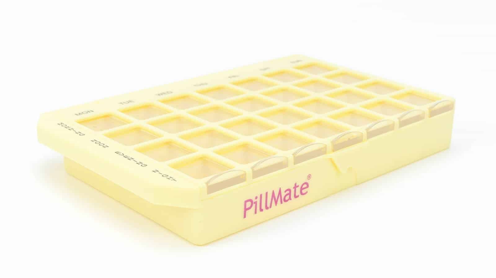 Large MultiDose Weekly Pill Box Dispenser Shantys PillMate