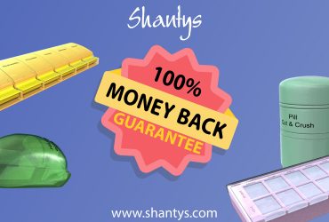Shantys Pillboxes Medicine Tablets Storage Money Back Guarantee Pillbox 2