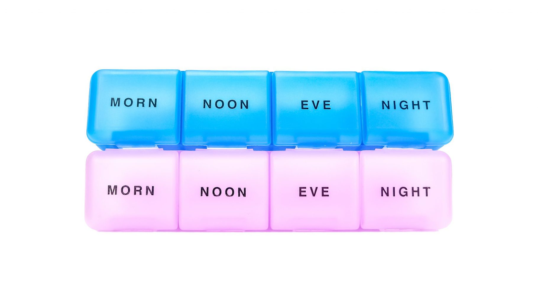 Day Travel Pill Box Pill Dispenser Large Dose Size Day Compact