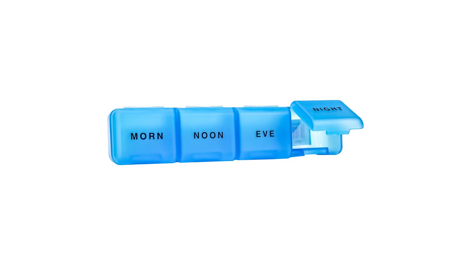 Day Travel Pill Box Pill Dispenser Large Dose Size Day Compact